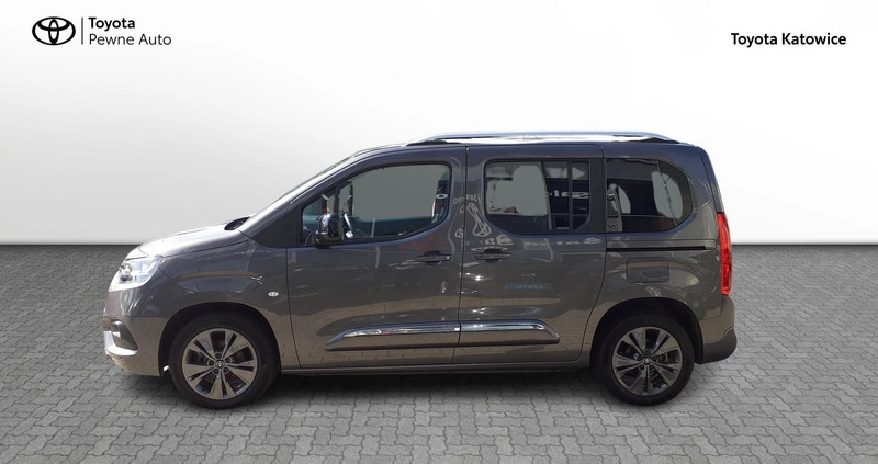 Toyota Proace City Verso cena 121800 przebieg: 18591, rok produkcji 2022 z Tuczno małe 352